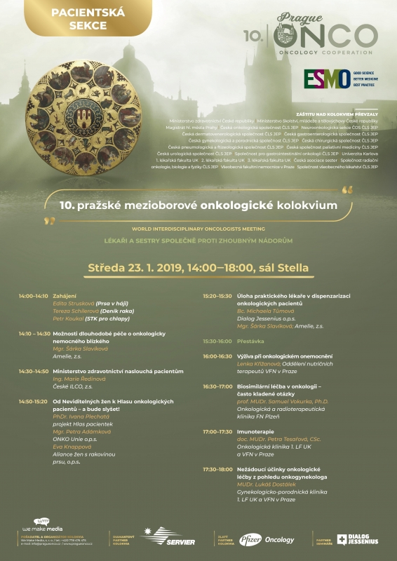 Program PragueOnco 2019